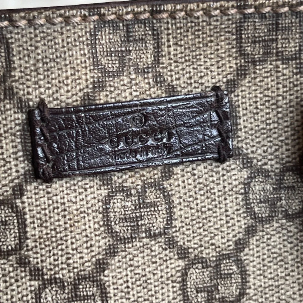 Authentic Rare Gucci GG Canvas Supreme Mini Bag